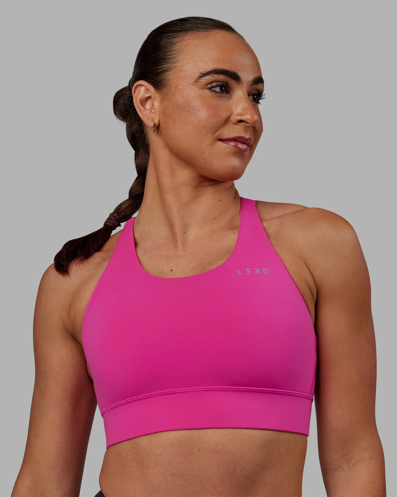 Accelerate Sports Bra - Fuchsia Pink