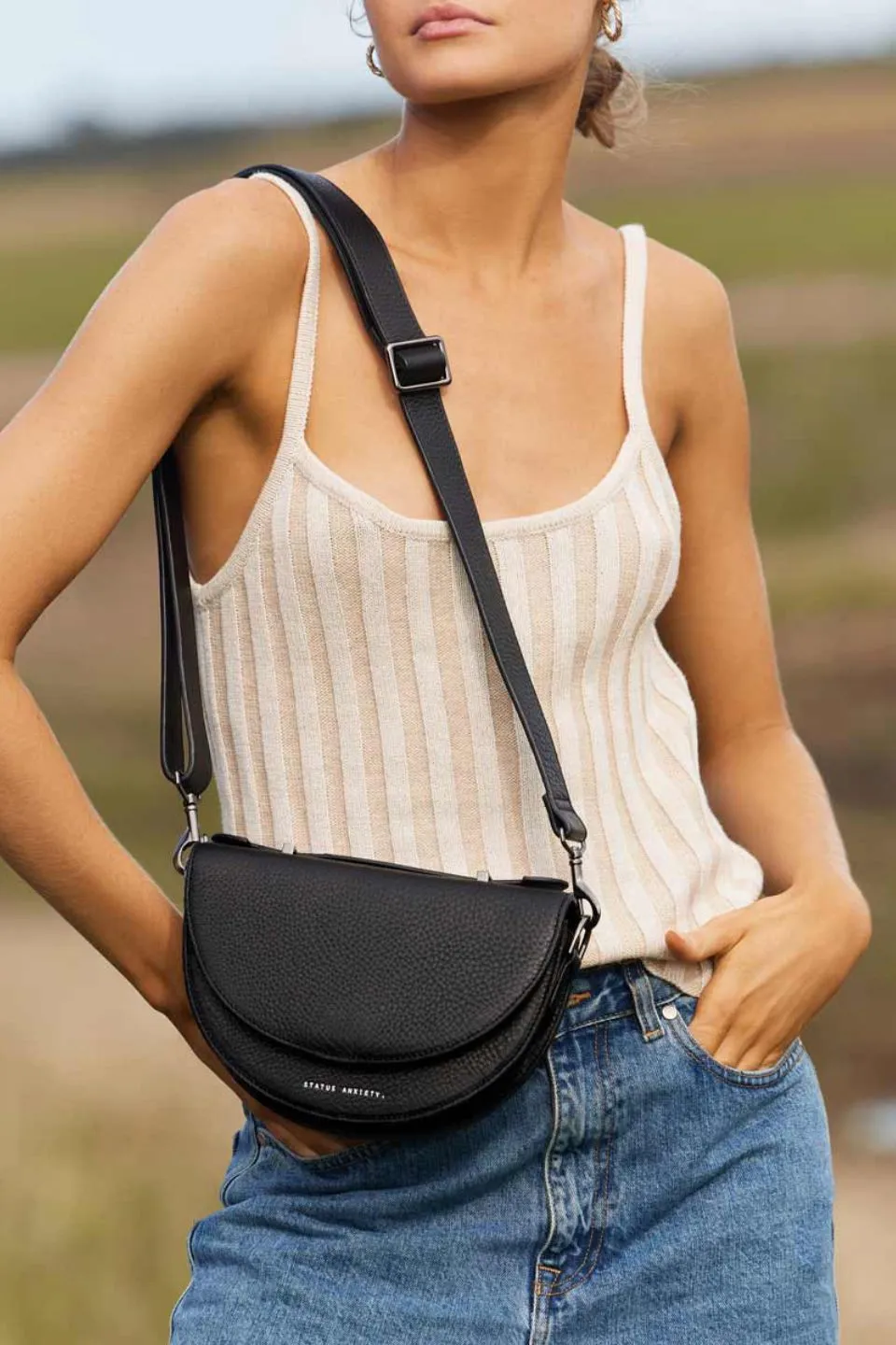 All Nighter Shoulder Bag Black