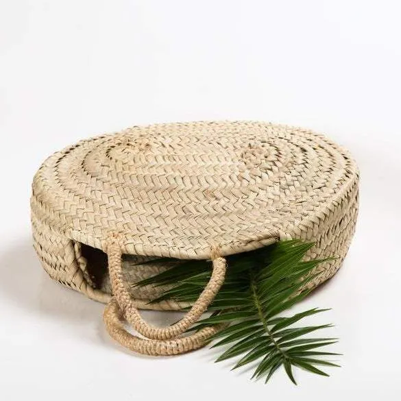 ANA - Oval Straw Bag Basket - Beach & Grocery, Shopping Bag