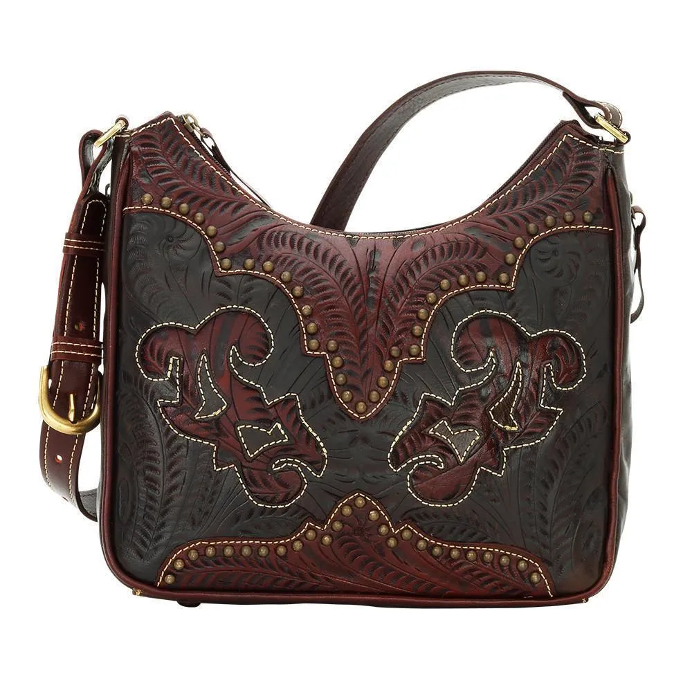 Annie's Secret Zip-Top Shoulder Bag w/ Conceal Carry Pocket