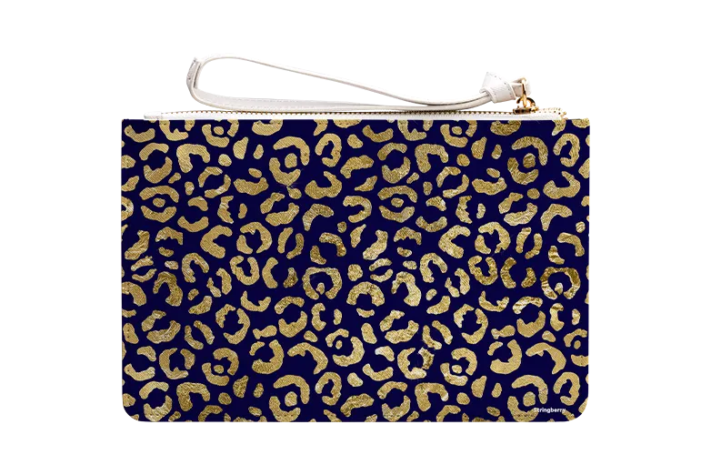 Aries Blue Clutch Bag