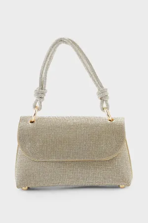 Baguette Shoulder Bags B15195-Golden