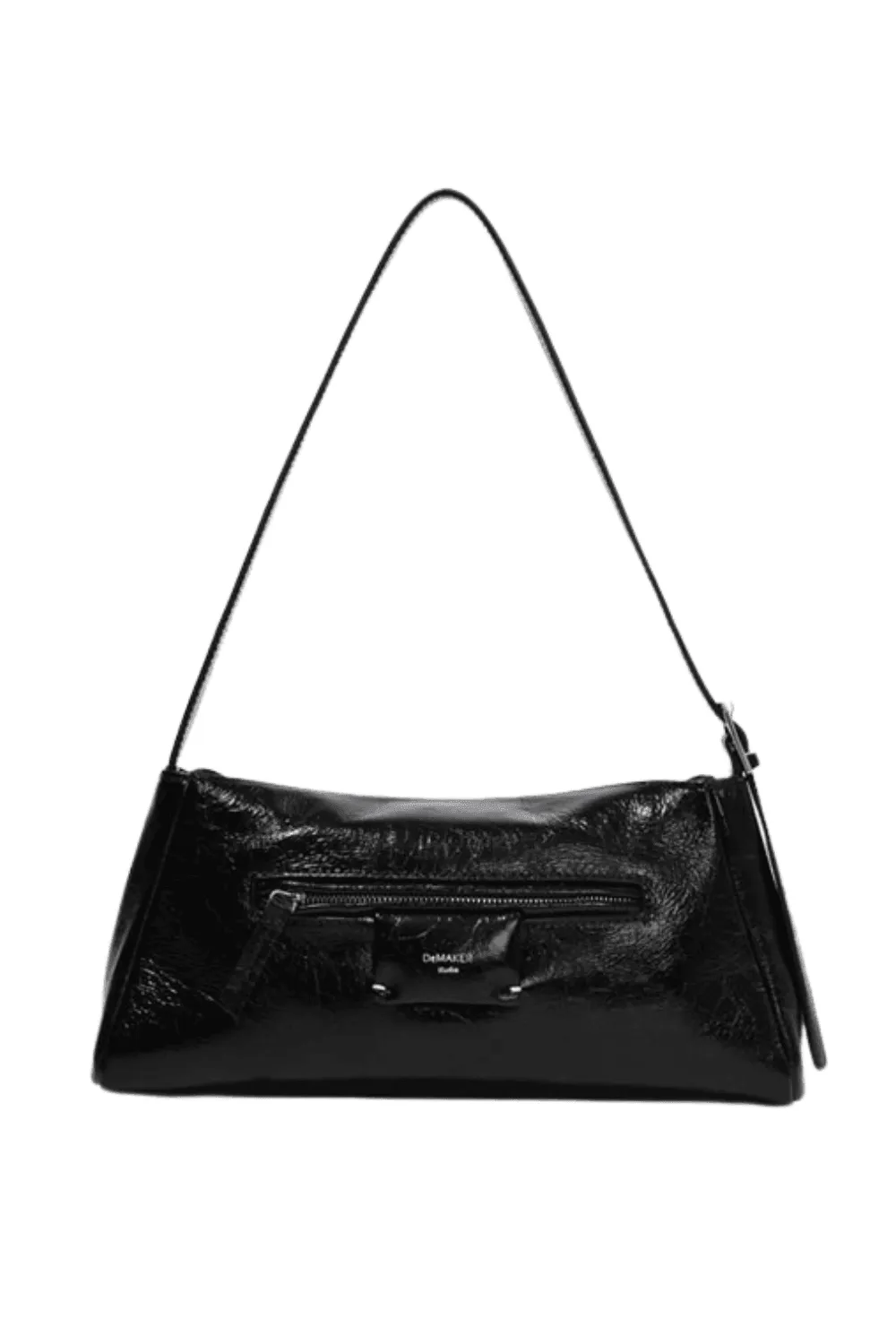 Black Bicorn Shoulder Bag