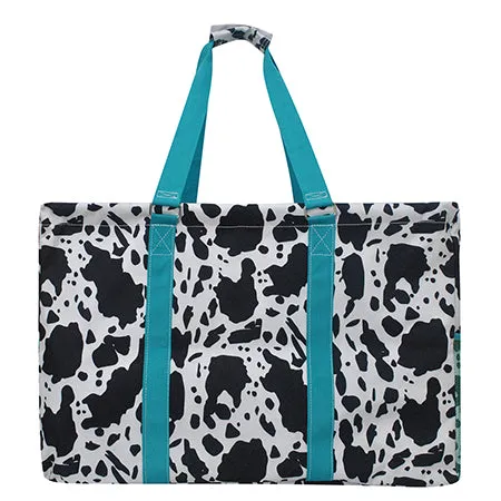 Black Cow Turquoise NGIL Mega Shopping Utility Tote Bag