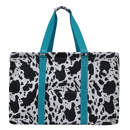 Black Cow Turquoise NGIL Mega Shopping Utility Tote Bag