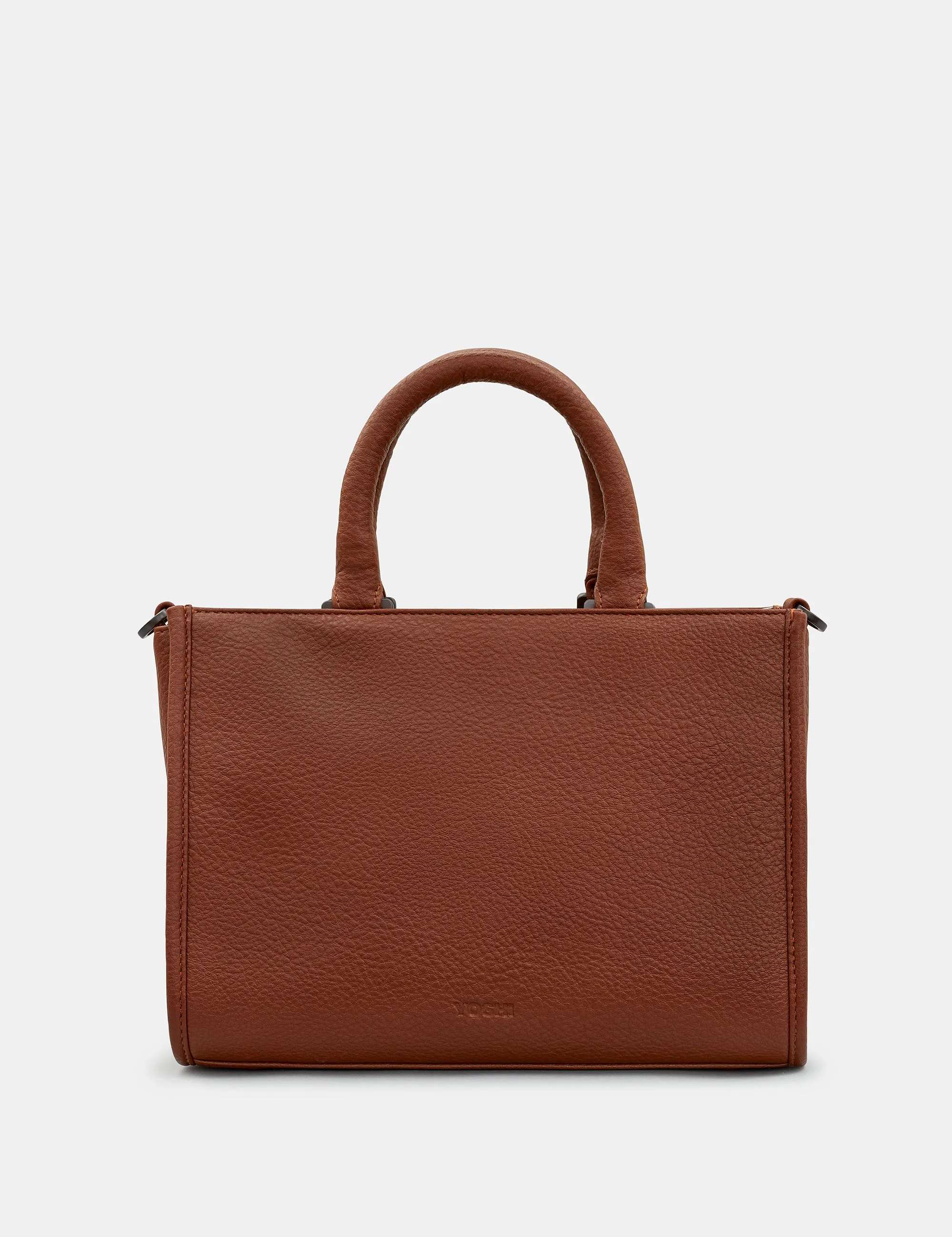 Bookworm Brown Vegan Leather Multiway Grab Bag