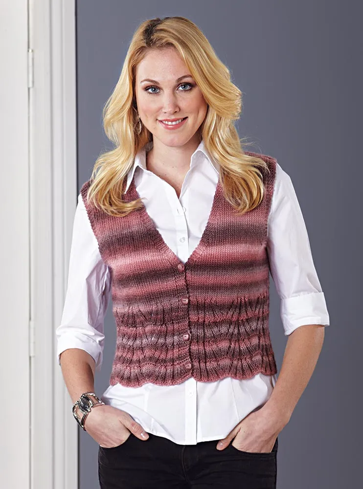 Bordered Vest Pattern