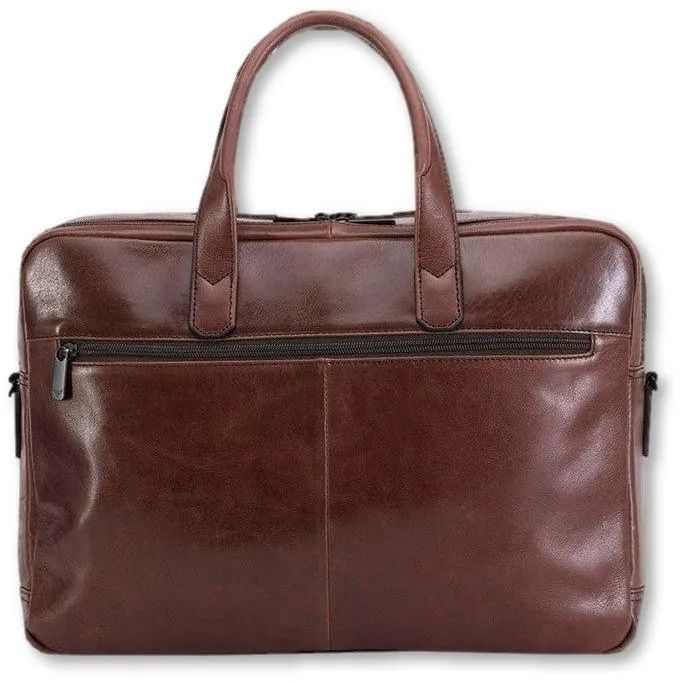 Brando Winchester 15" Double Zip Laptop Briefcase