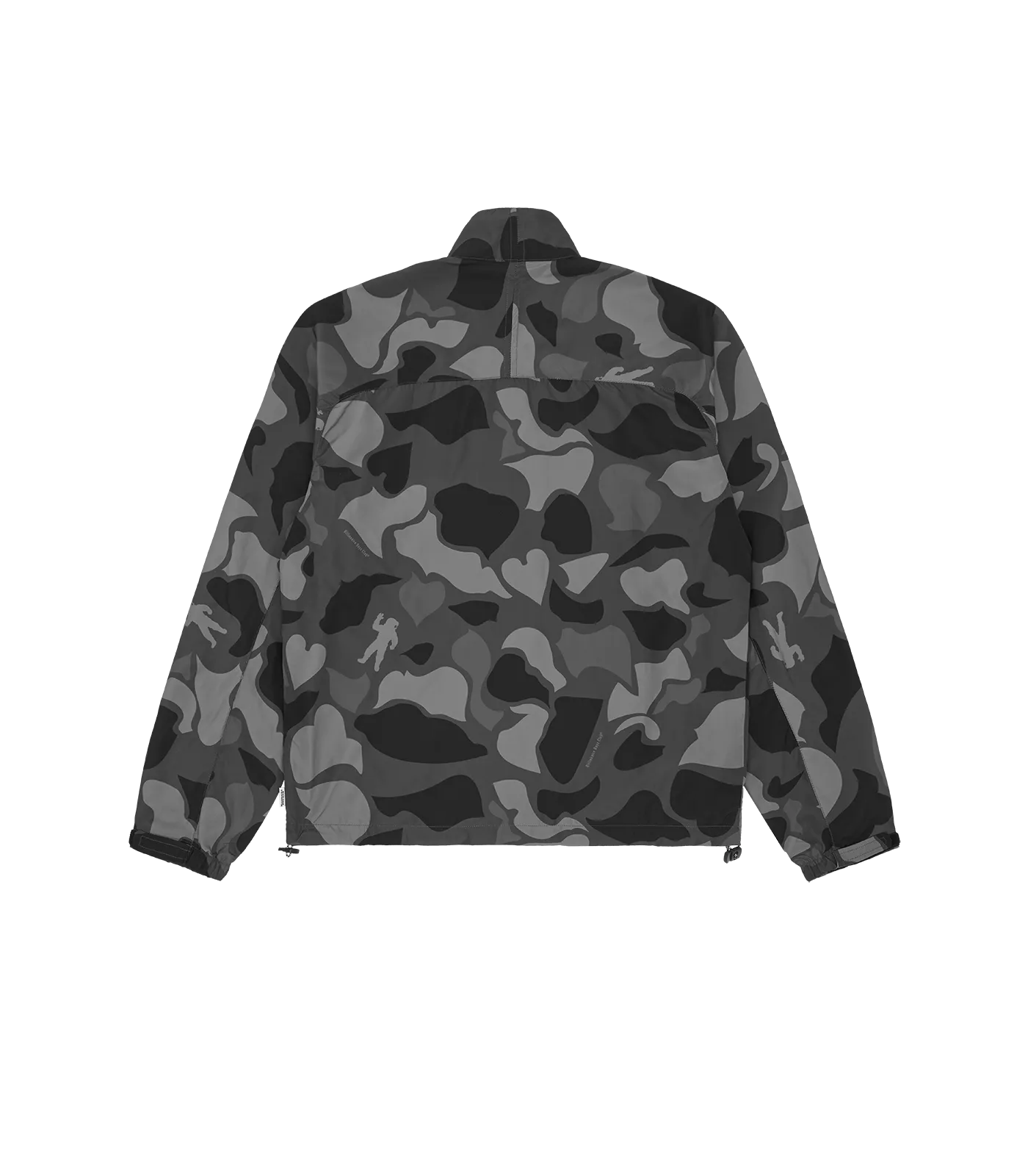 CAMO SPORTS JACKET - BLACK