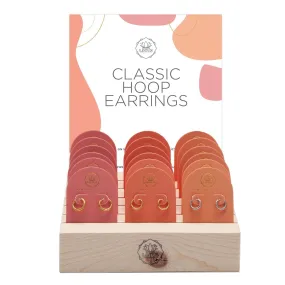 Carded Hoop Earring Package