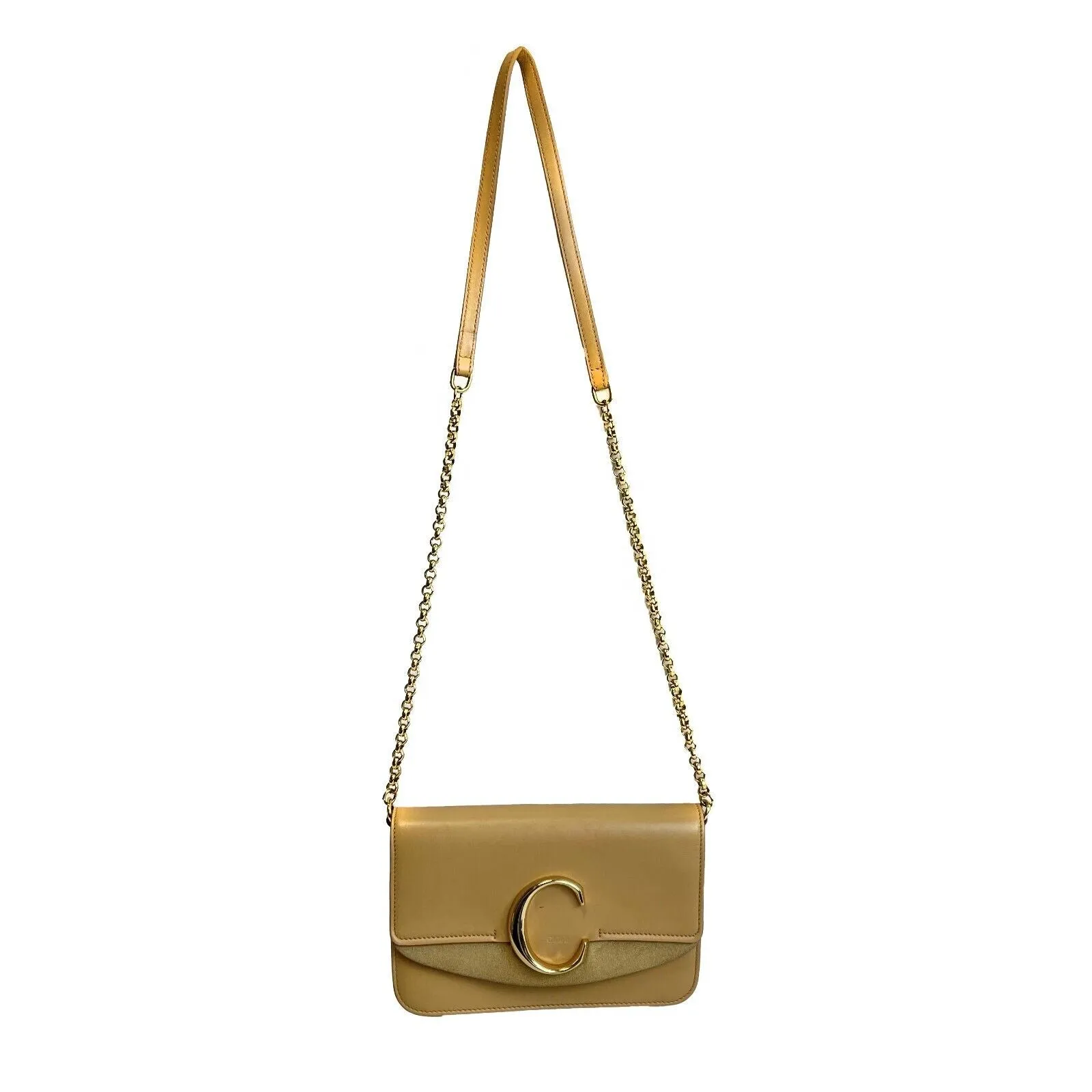 Chloe - C Clutch With Chain Crossbody / Shoulder Bag