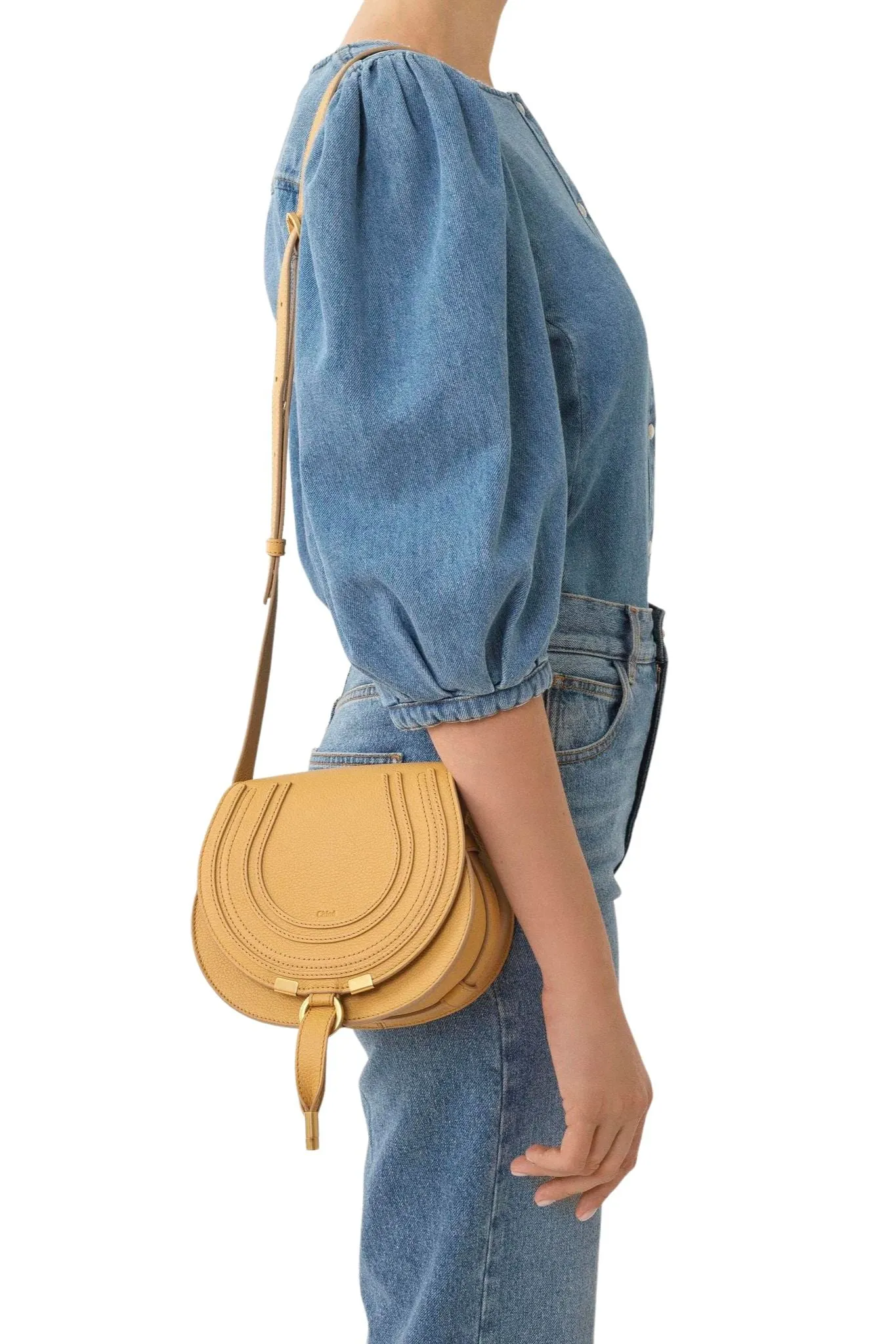 Chloe Marcie Small Saddle Bag