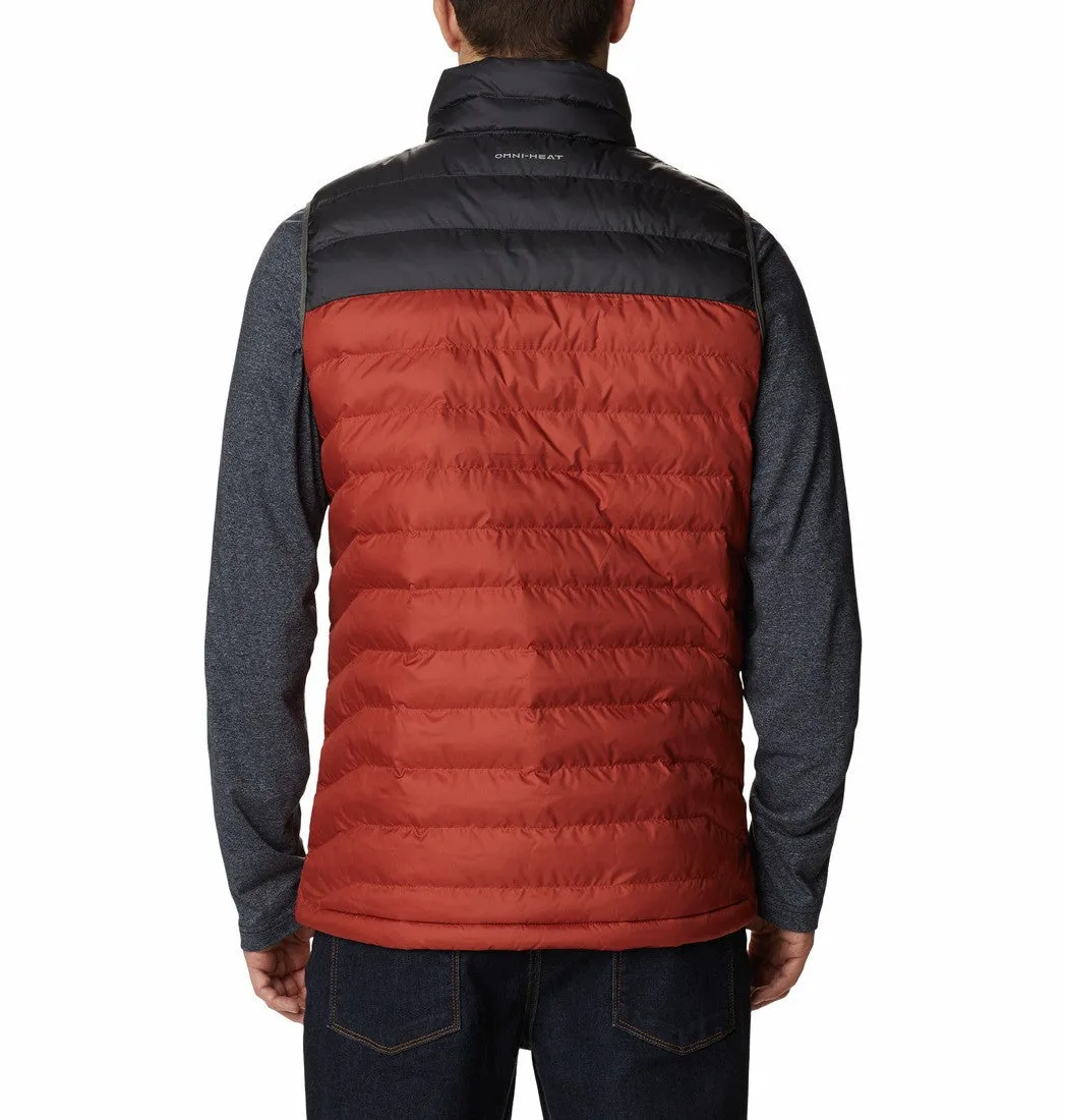 Columbia Mens Powderlite Vest -RED