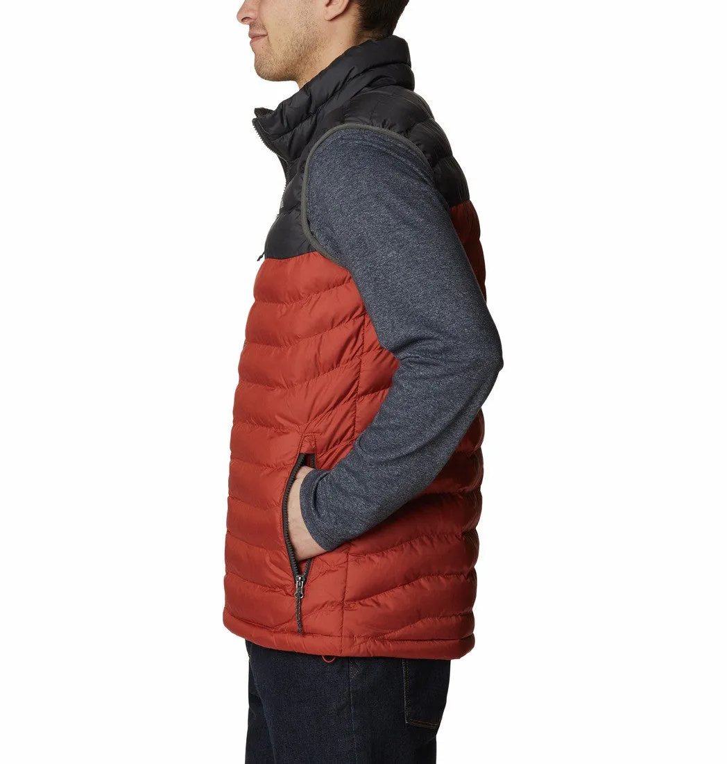 Columbia Mens Powderlite Vest -RED