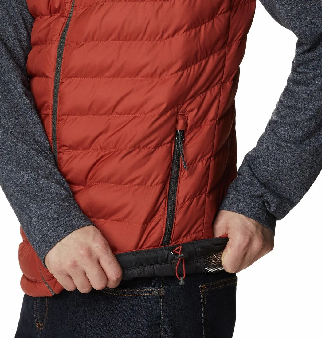 Columbia Mens Powderlite Vest -RED