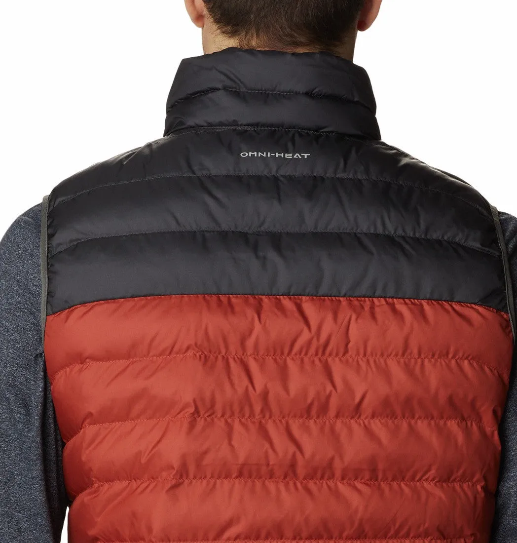 Columbia Mens Powderlite Vest -RED