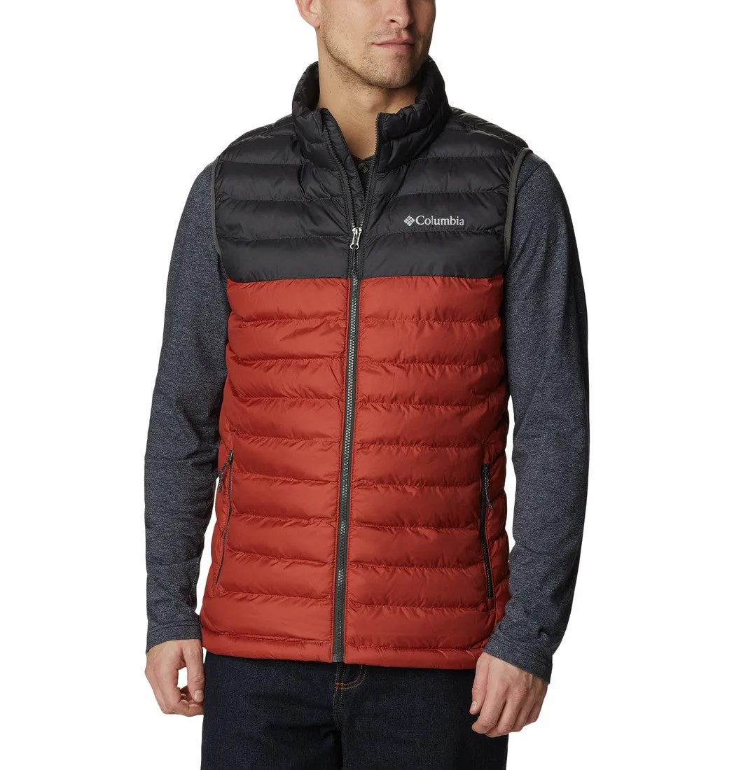 Columbia Mens Powderlite Vest -RED