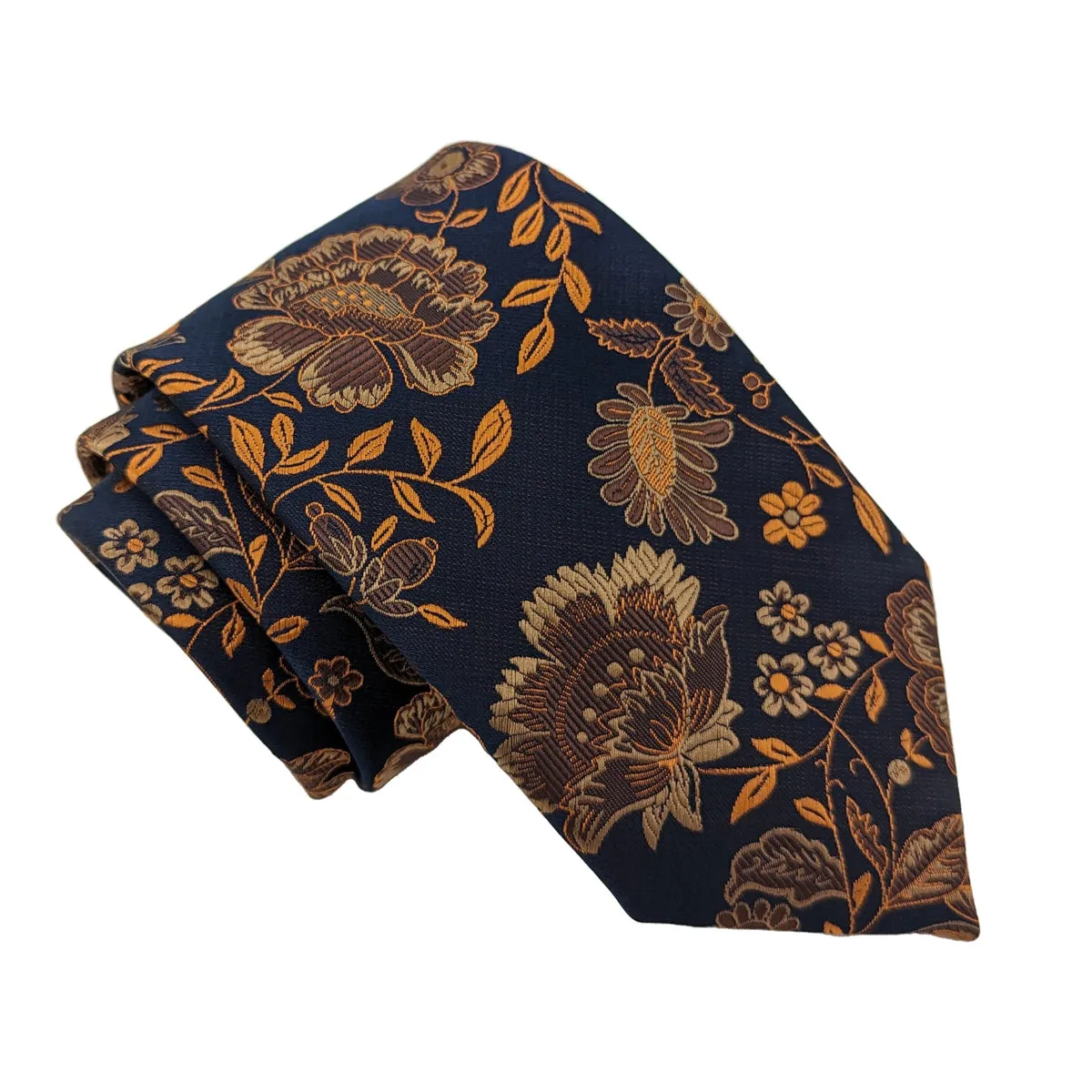 Copper Blossom Wedding Tie