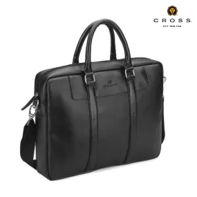 Cross Francisco Office Laptop Briefcase | Black