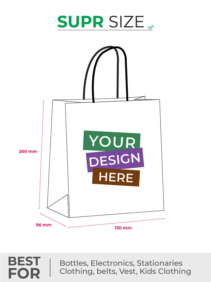 Custom Shopping Bags With Low Minimums & CMYK Printing.