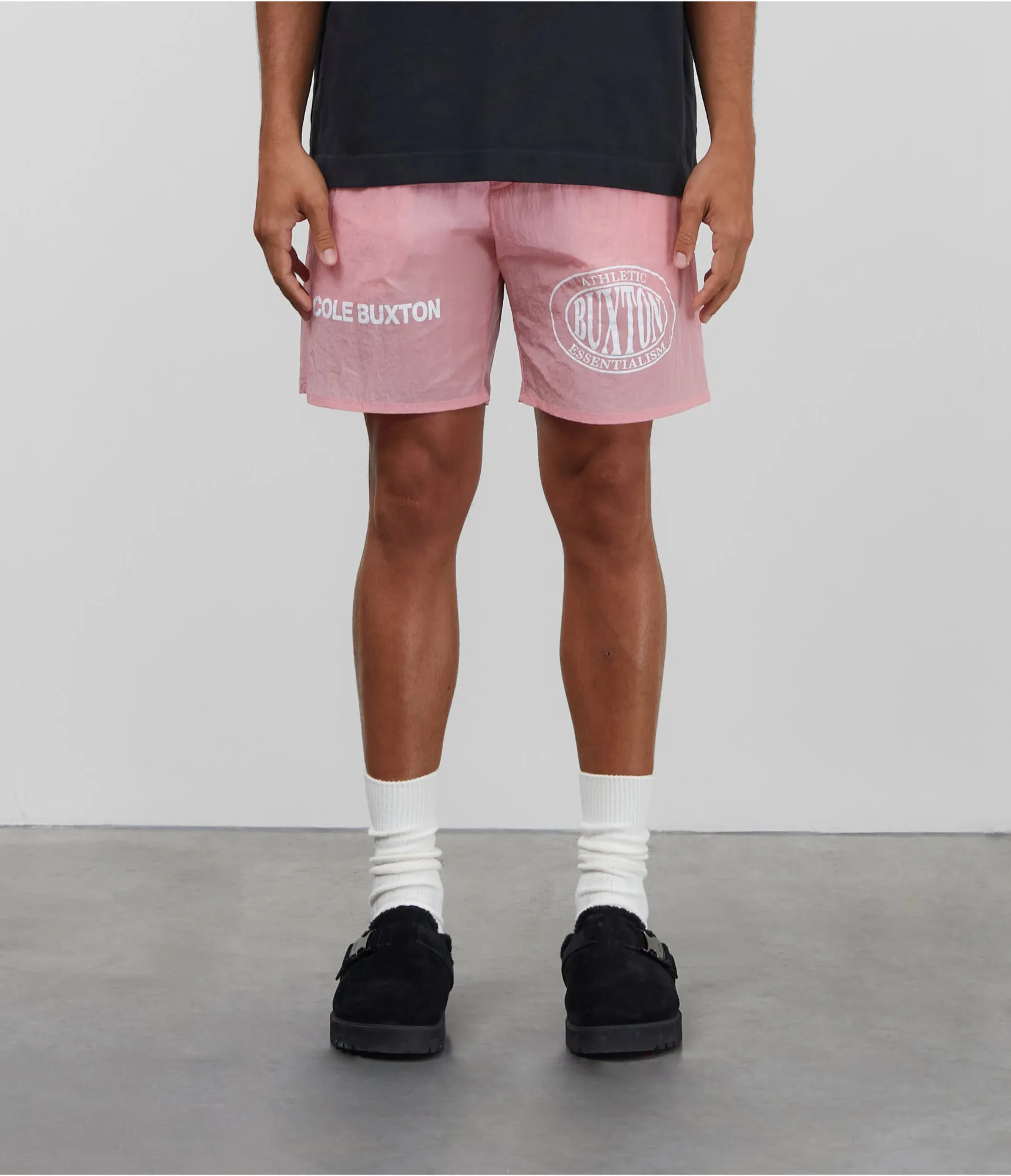 DOUBLE SPORTS LOGO TECH SHORTS