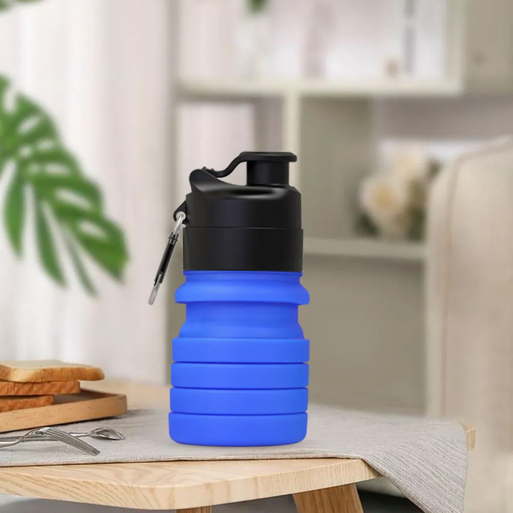 folding silicone sports bottle