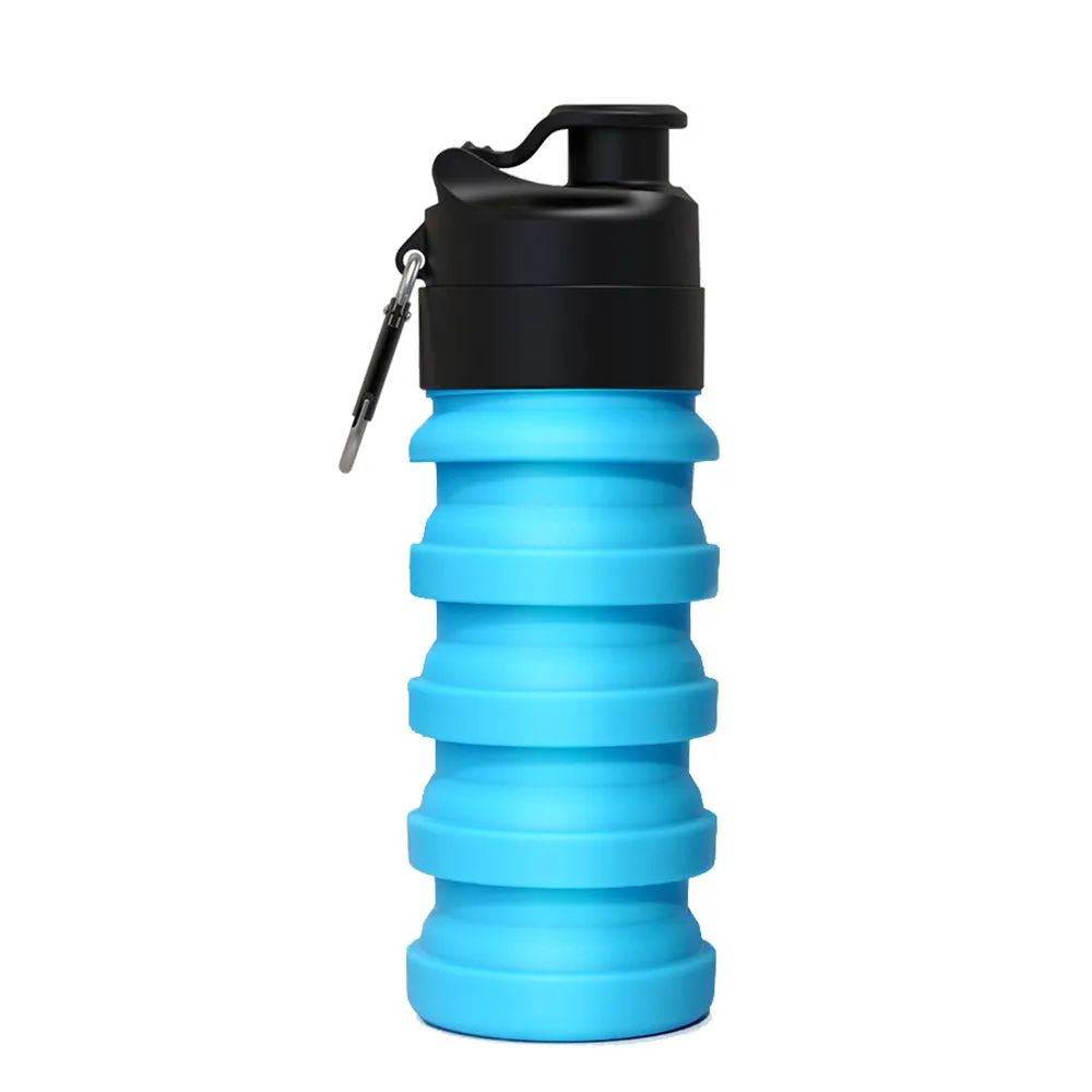 folding silicone sports bottle