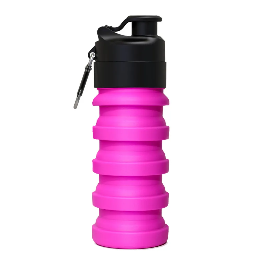 folding silicone sports bottle