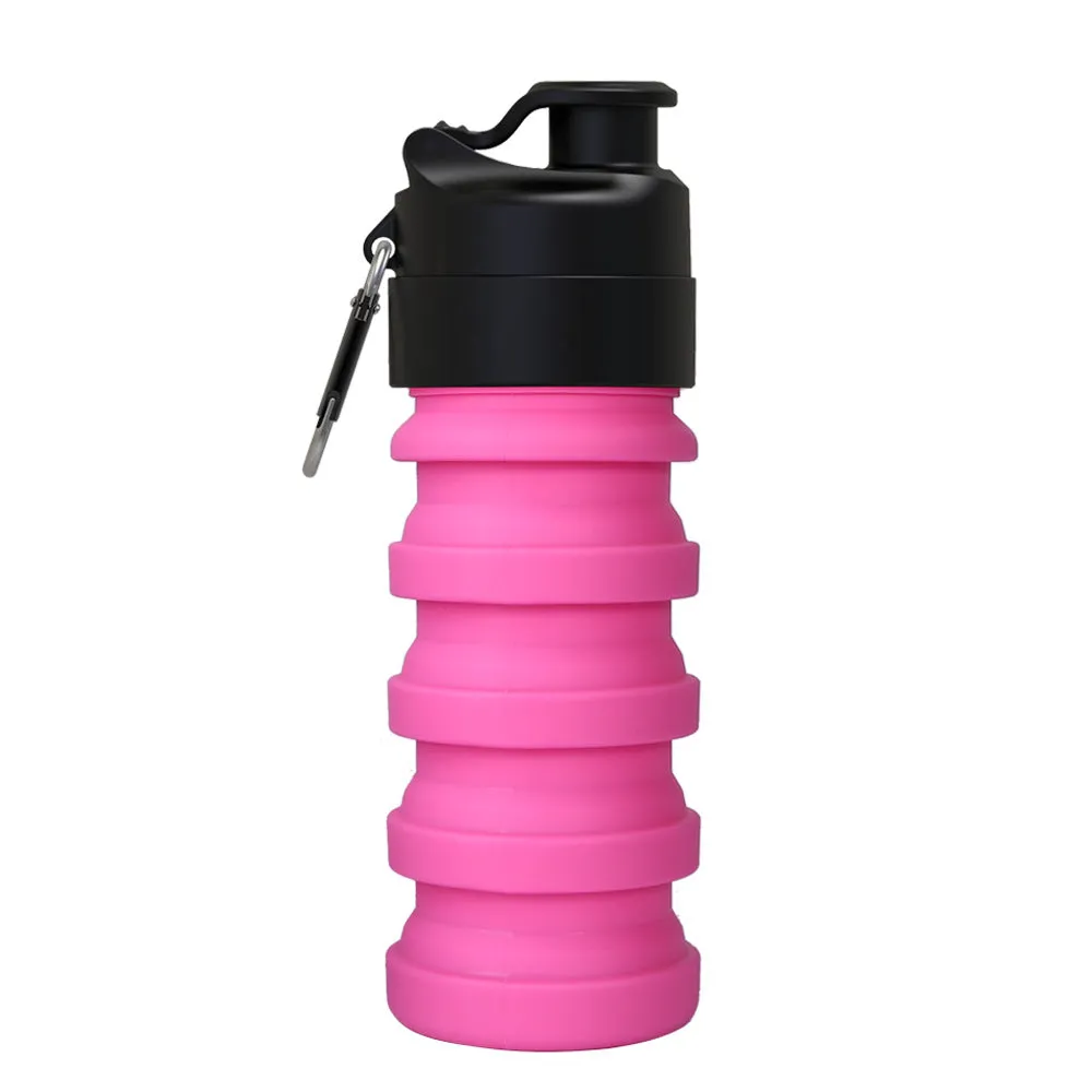 folding silicone sports bottle