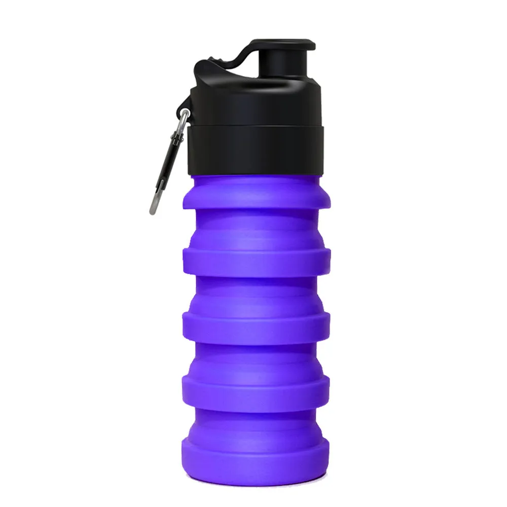 folding silicone sports bottle