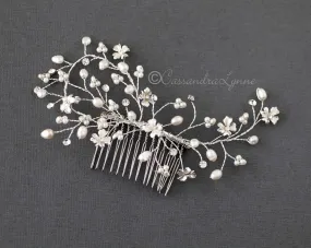 Freshwater Pearl Wedding Hair Comb