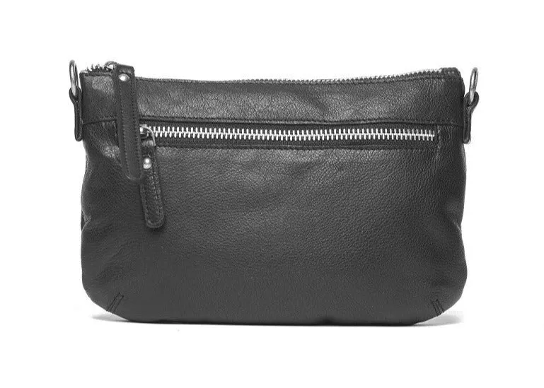 Full Grain Rene Women's Leather Shoulder Bag FG-13699