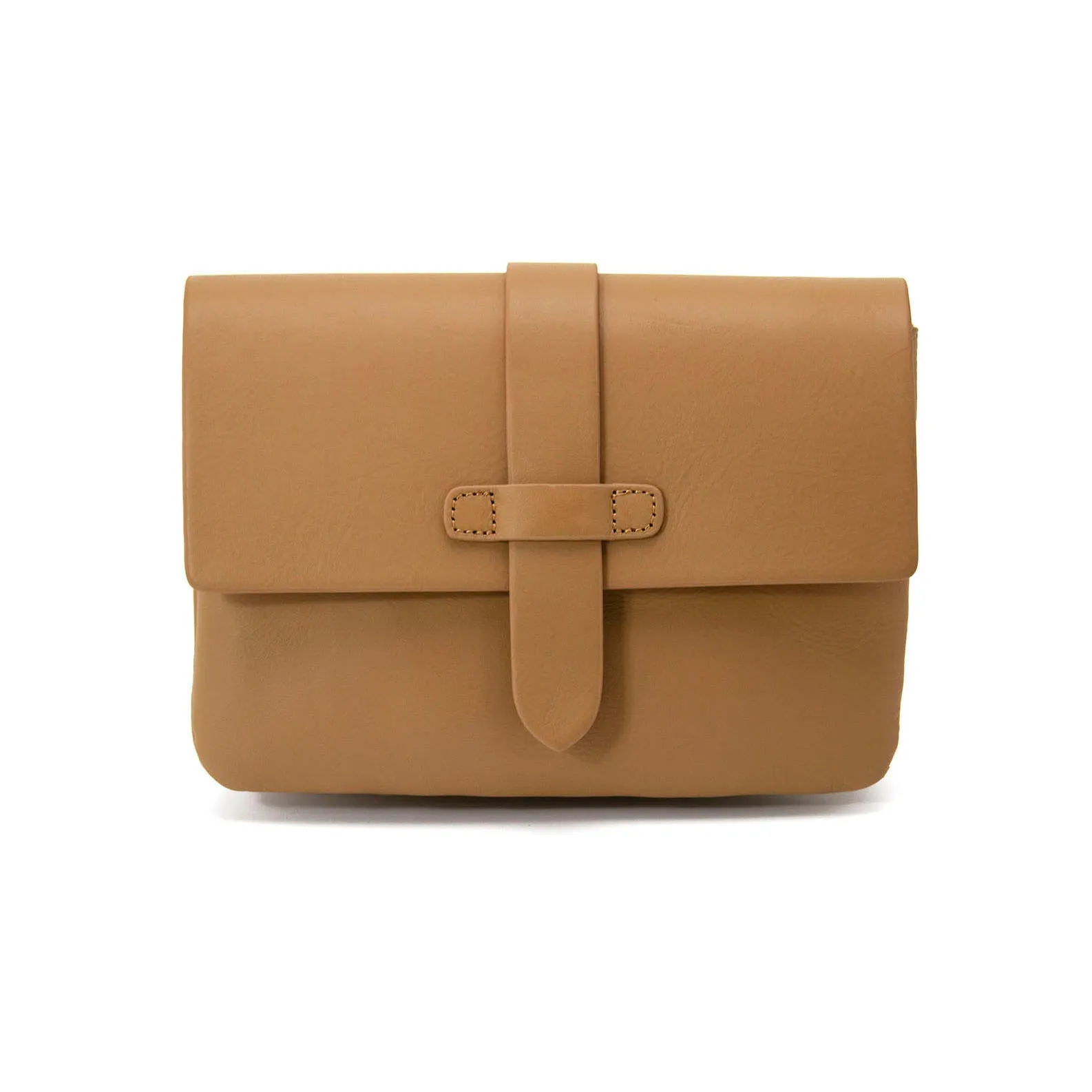 High Quality Trapezoidal Flap Leather Bag,Genuine Leather Clutch-i7bags