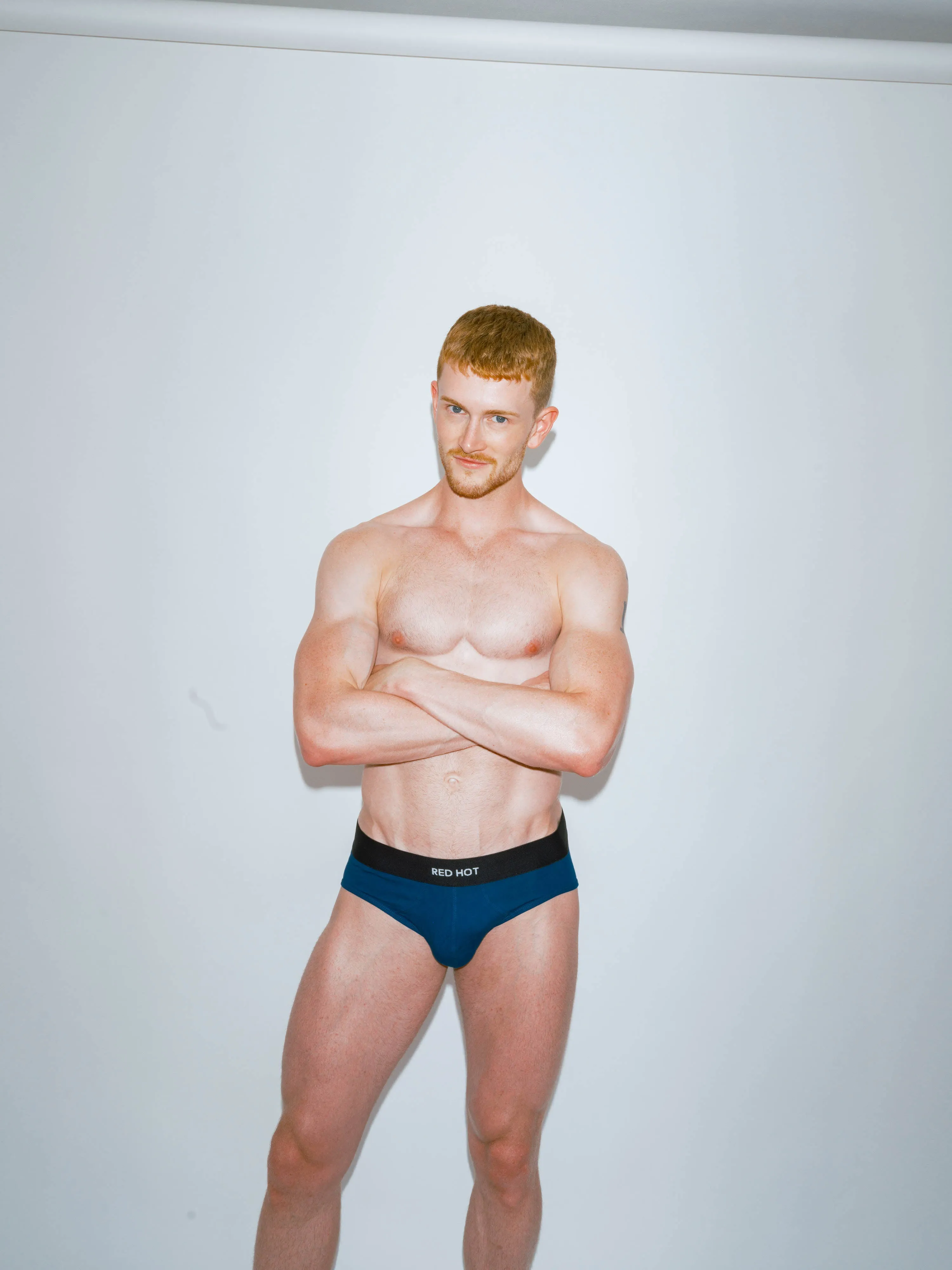 Hip Brief Duo-Tone - Petrol Blue