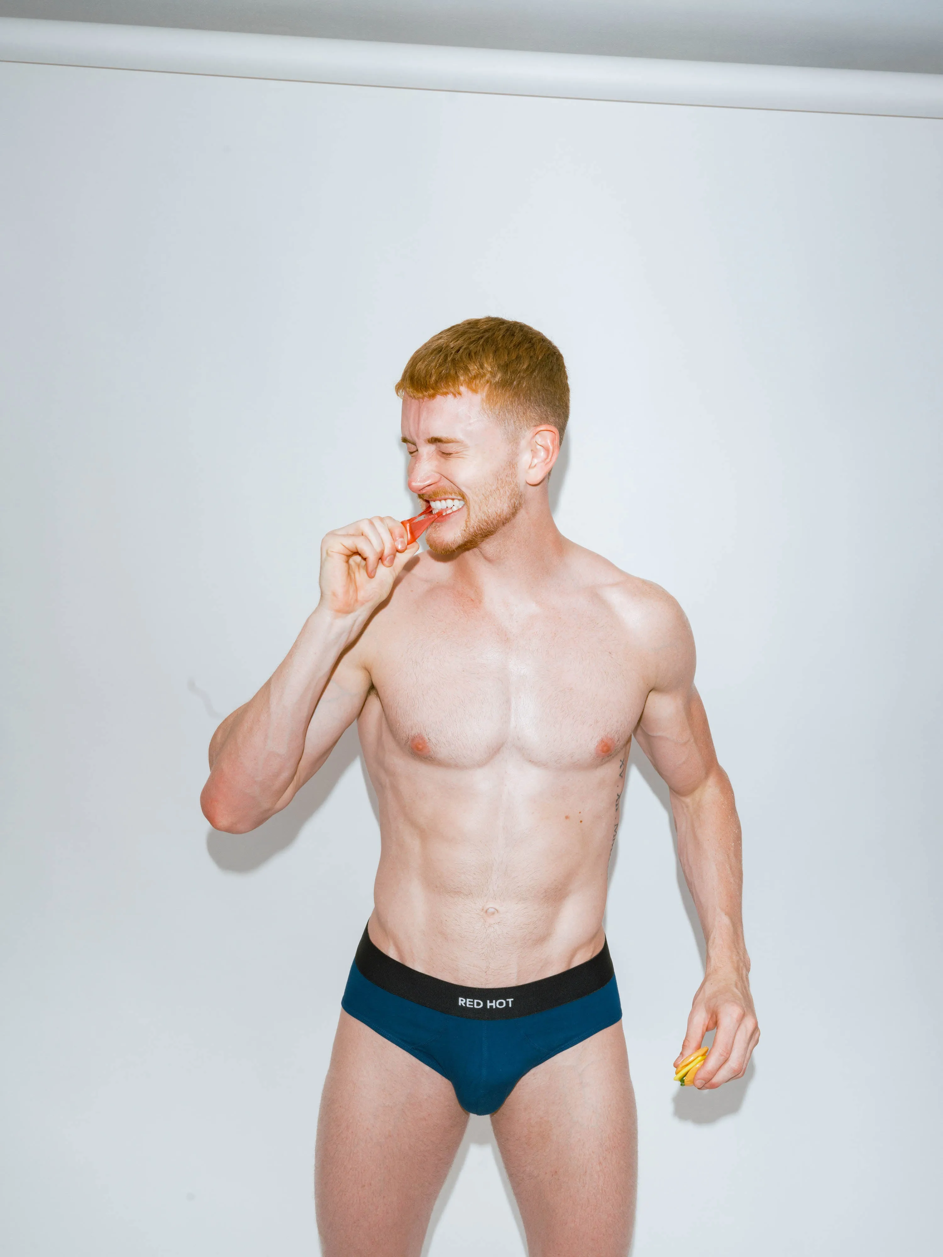 Hip Brief Duo-Tone - Petrol Blue