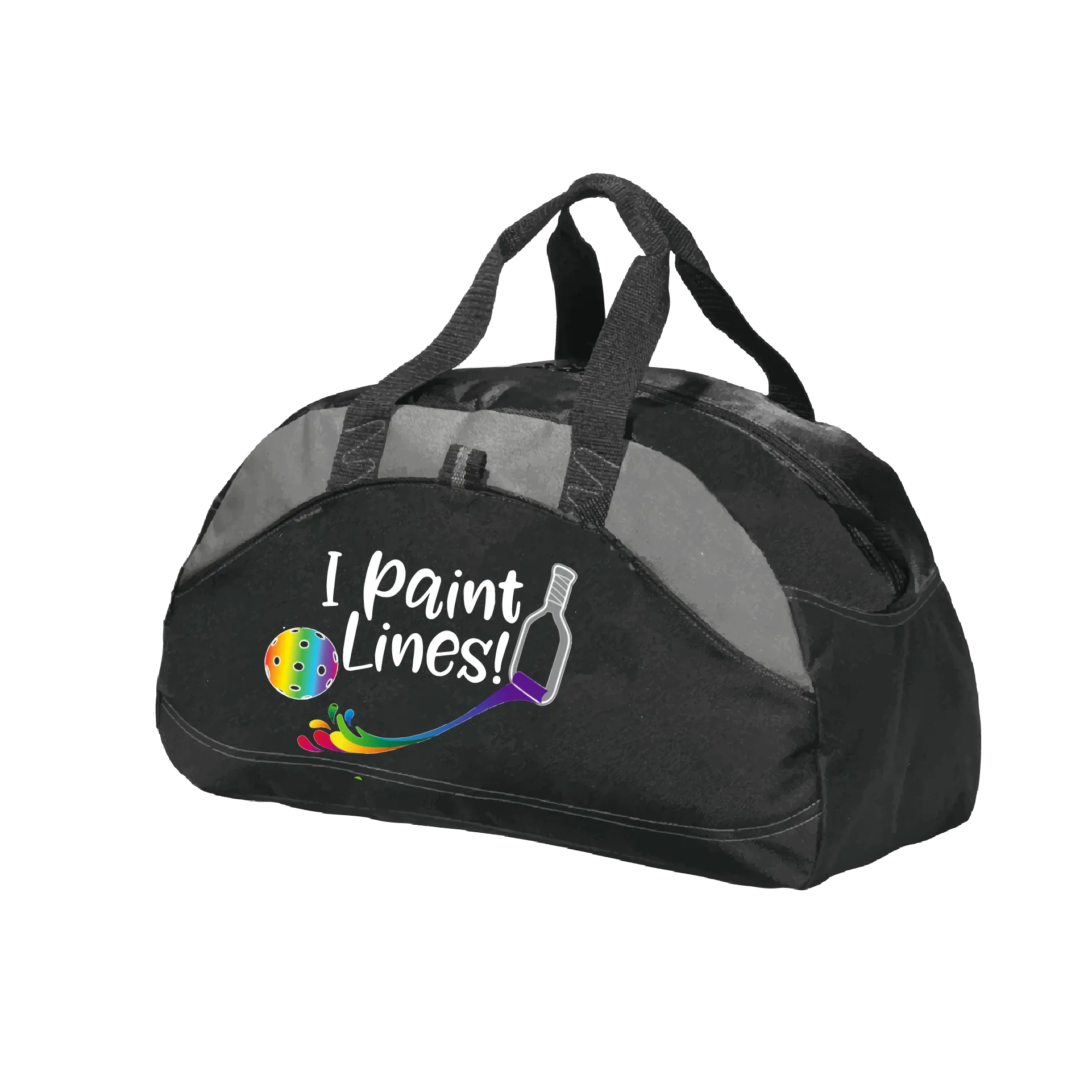 I Paint Pickleball Lines | Pickleball Sports Duffel | Medium Size Court Bag