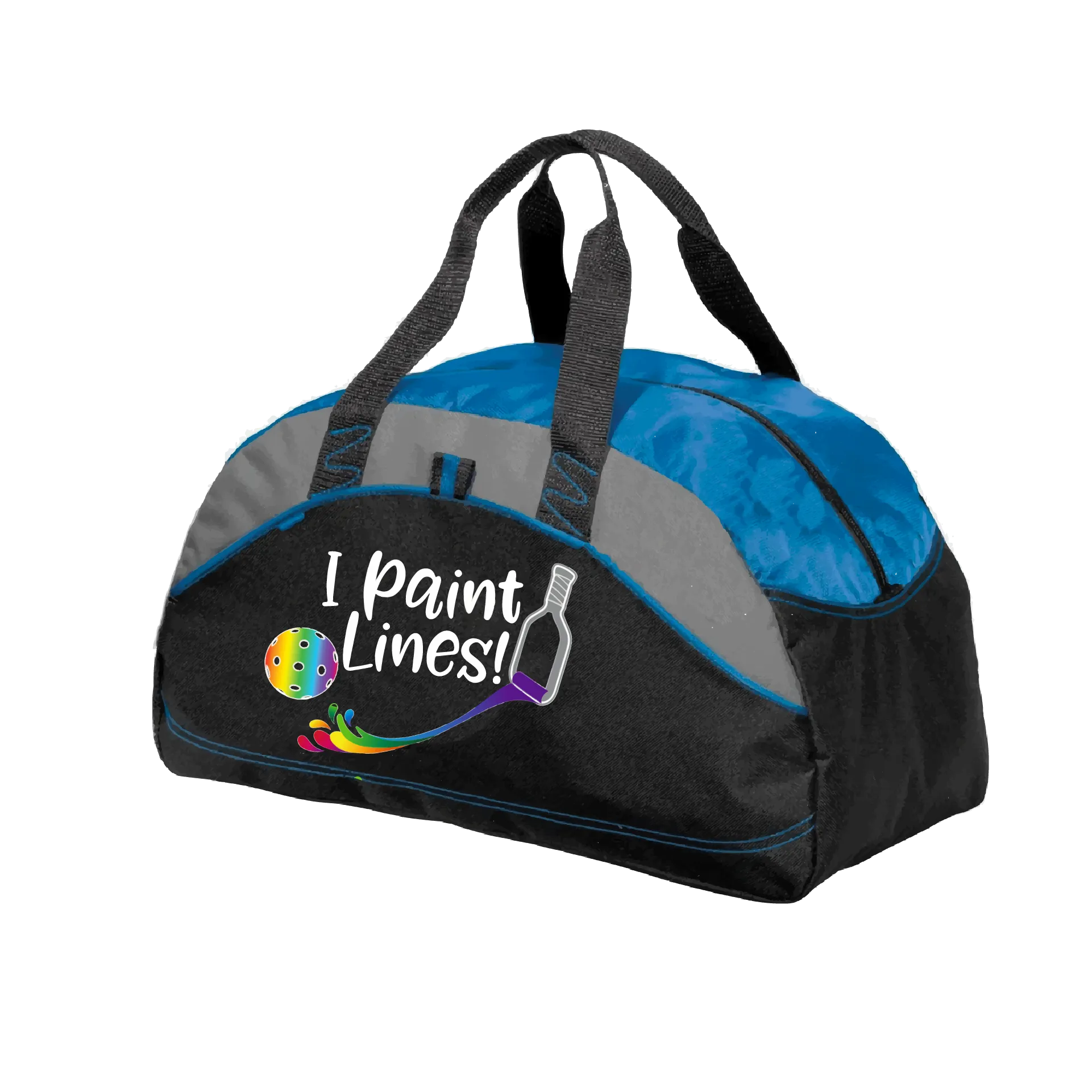 I Paint Pickleball Lines | Pickleball Sports Duffel | Medium Size Court Bag