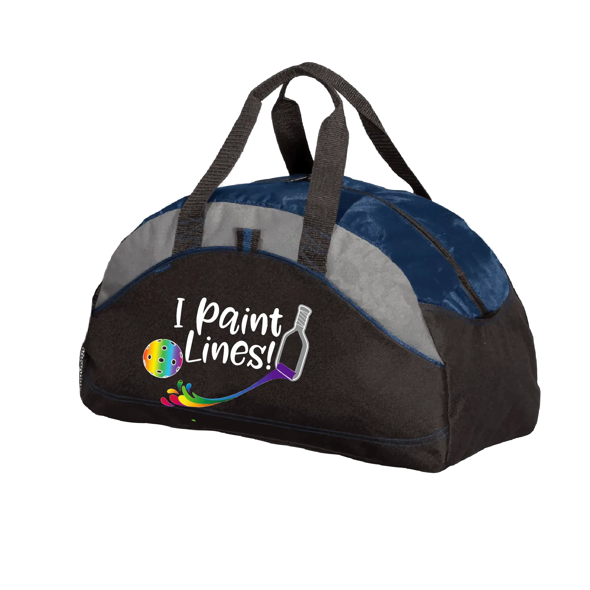 I Paint Pickleball Lines | Pickleball Sports Duffel | Medium Size Court Bag