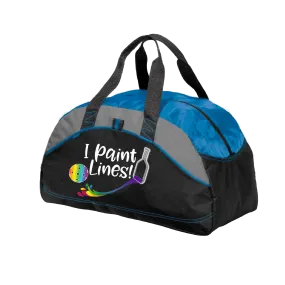 I Paint Pickleball Lines | Pickleball Sports Duffel | Medium Size Court Bag