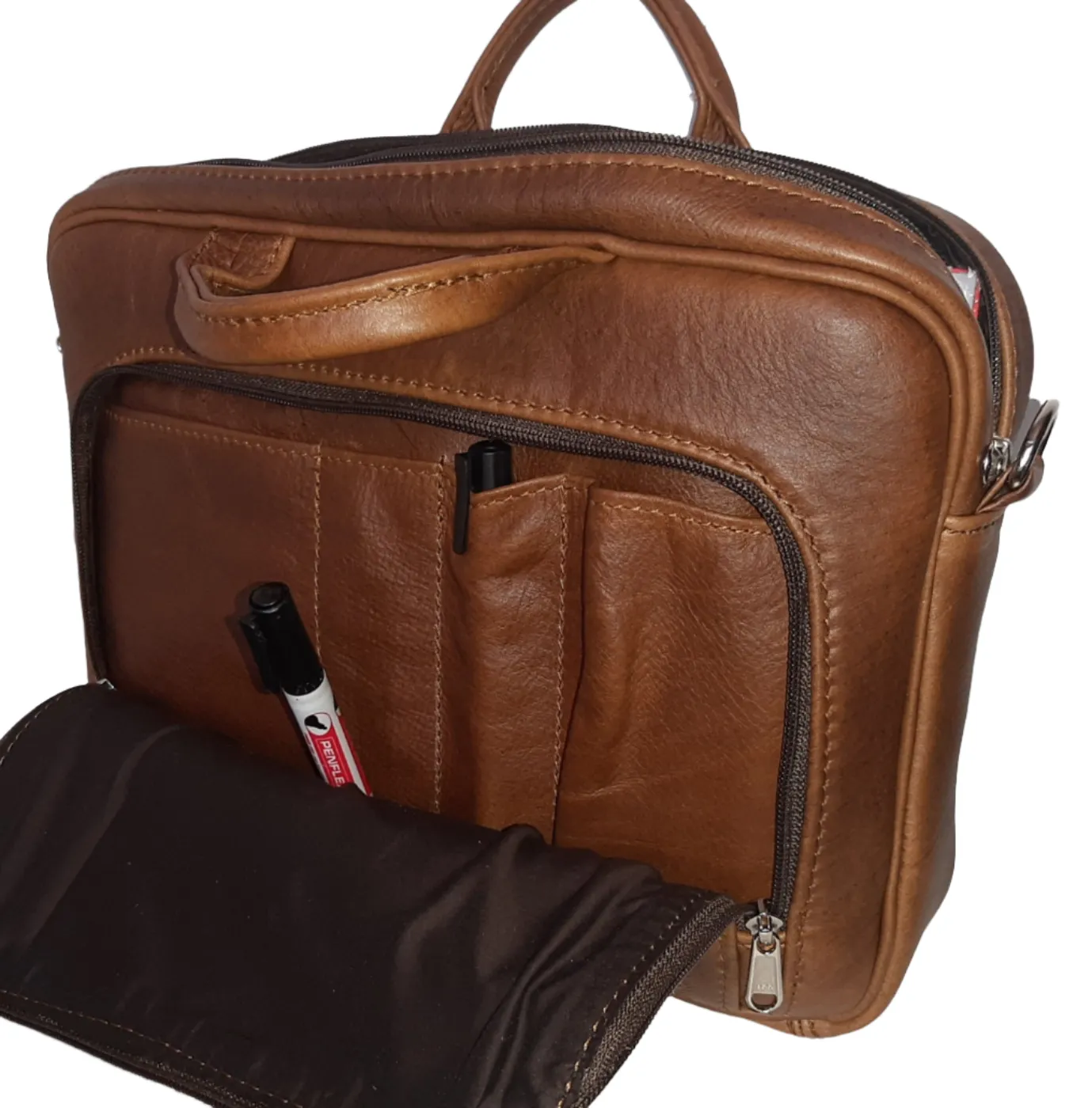 Stylish Iconic 12-Inch Laptop Briefcase - Sleek Design, Durable Protection, Perfect for Professionals