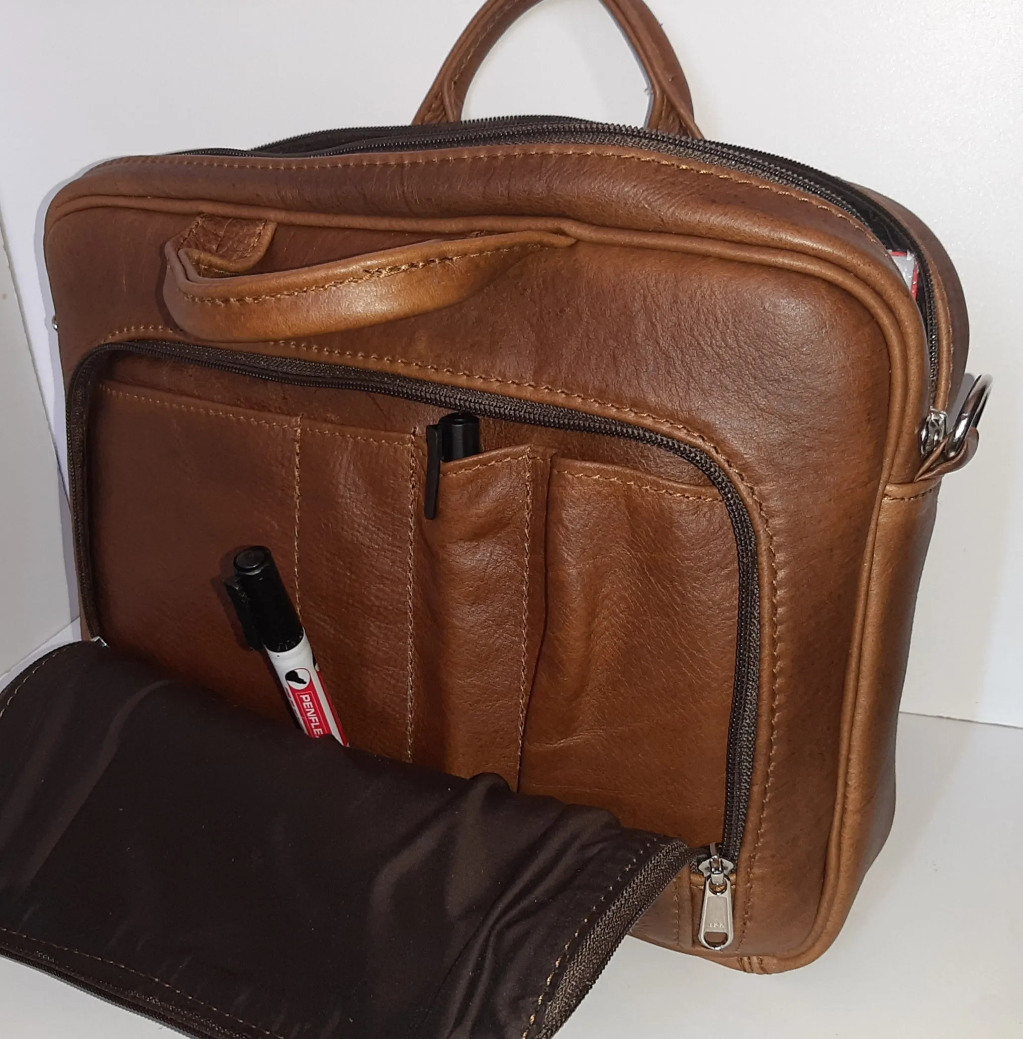 Stylish Iconic 12-Inch Laptop Briefcase - Sleek Design, Durable Protection, Perfect for Professionals