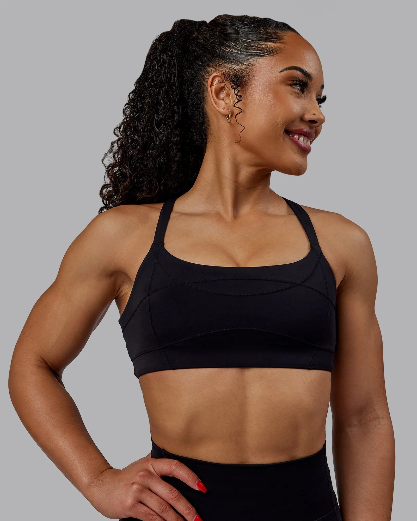 Inertia Sports Bra - Black