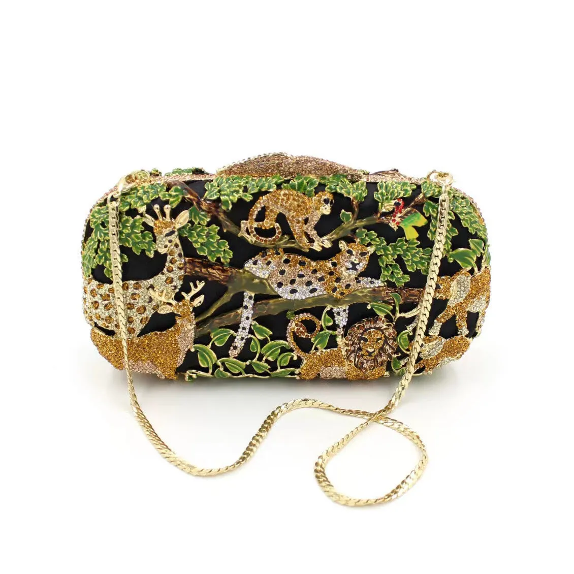 Inlaid Color Rhinestone Evening Bag,Bridal Handmade Clutch -i7bags