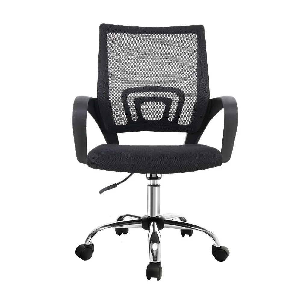 Mesh Executive Office Chair Computer Chair Mid Back - Black