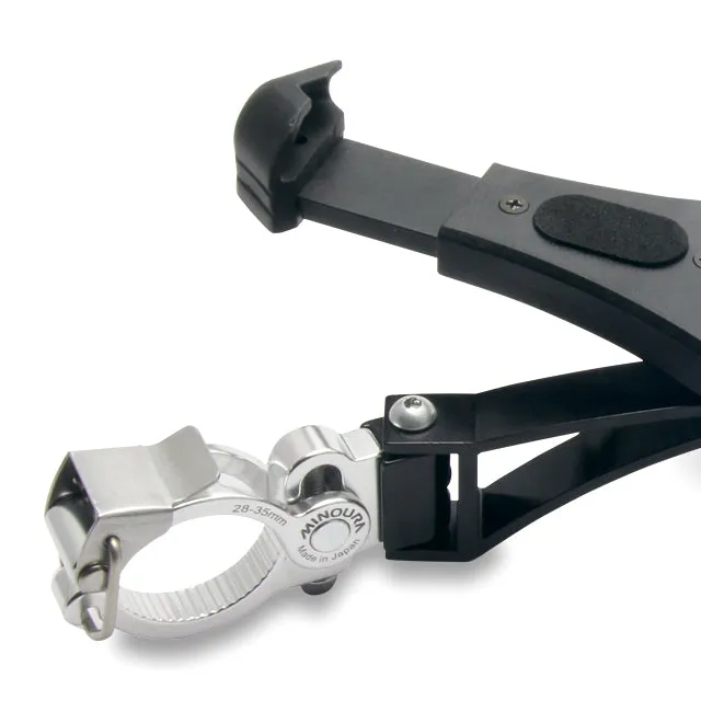 Minoura TPH-1 Handlebar Mount Tablet Computer Holder - 22.2-35mm Clamp