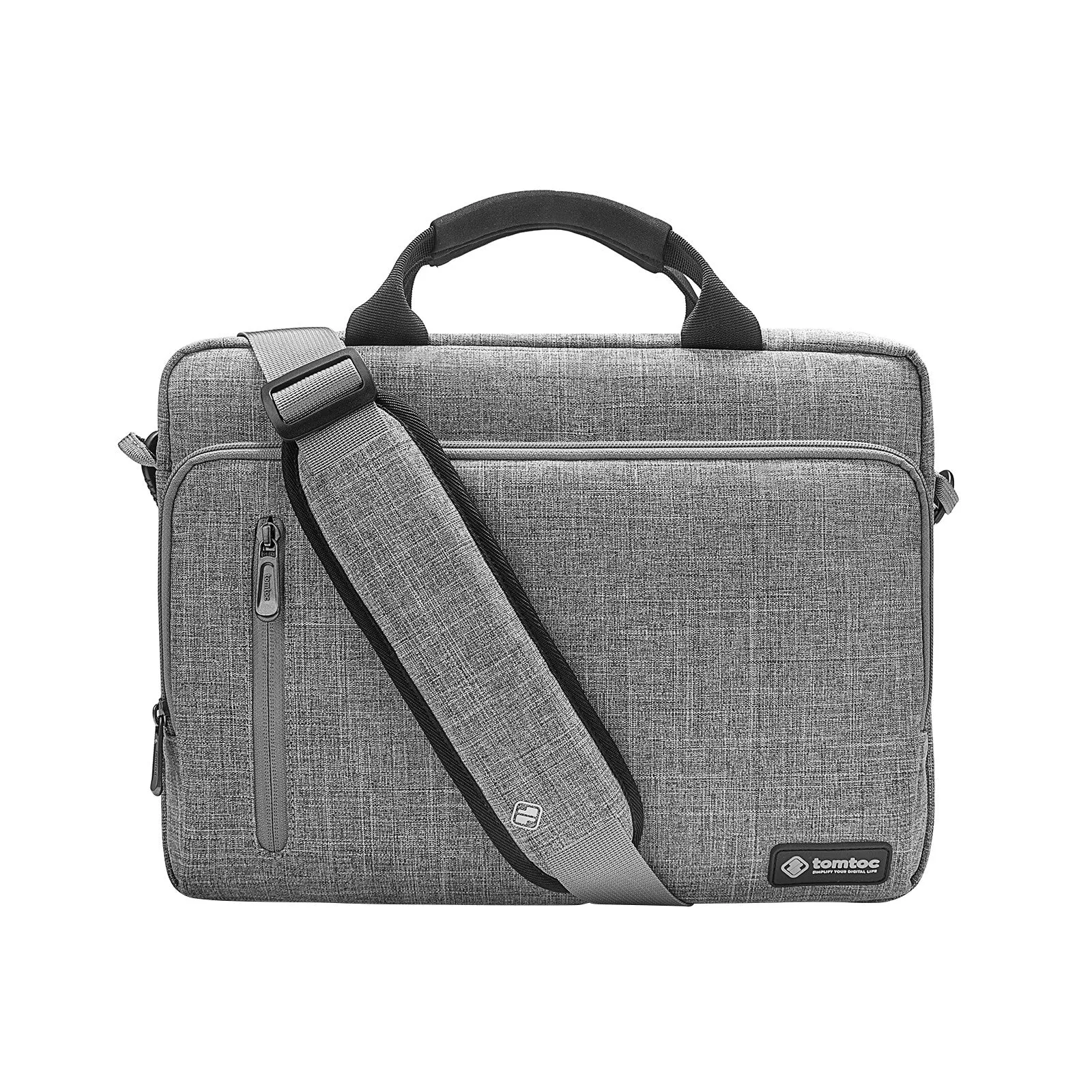 Modern Gray Laptop Briefcase for 16-inch MacBook Pro | Navigator-A43 Series (Compatible with M1/M2/M3 Models)