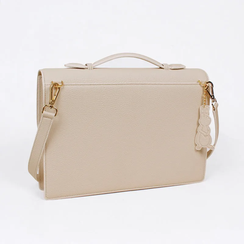 novo ivory 13" 15" boutique briefcase