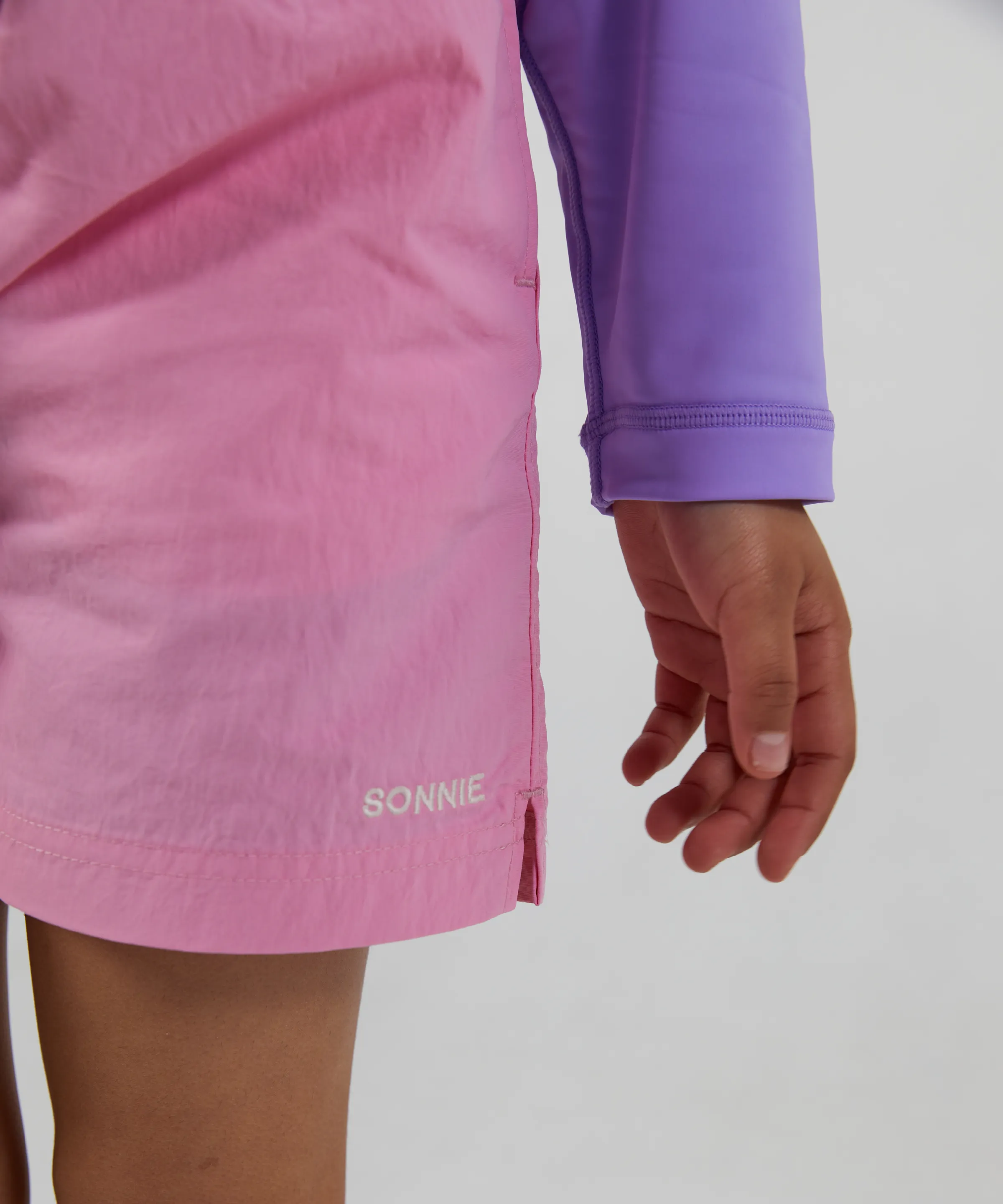 Nylon Sports Shorts - Pink