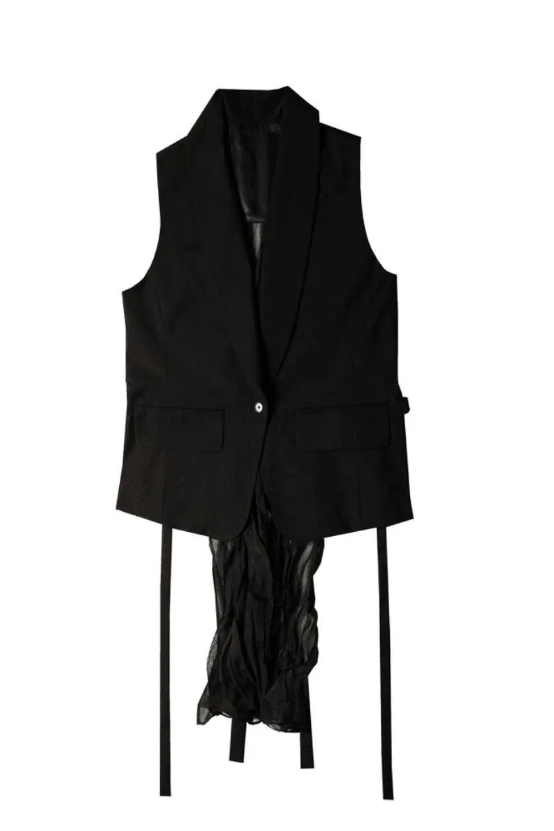 Organza Tail Vest