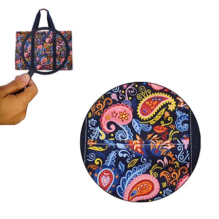 Paisley Whirl Shopping Utility Tote Bag